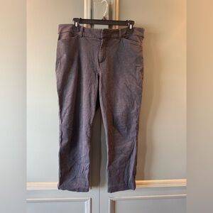 Old Navy Dark Gray Pixie Skinny Pants
